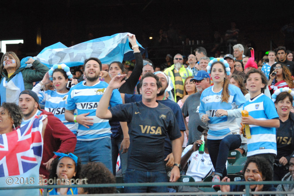 Argentina 7s fans